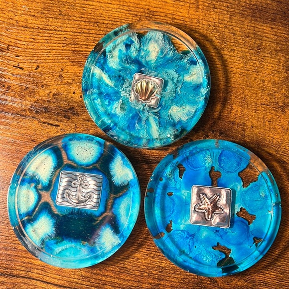 Nautical themed coasters - Picture 1 of 4